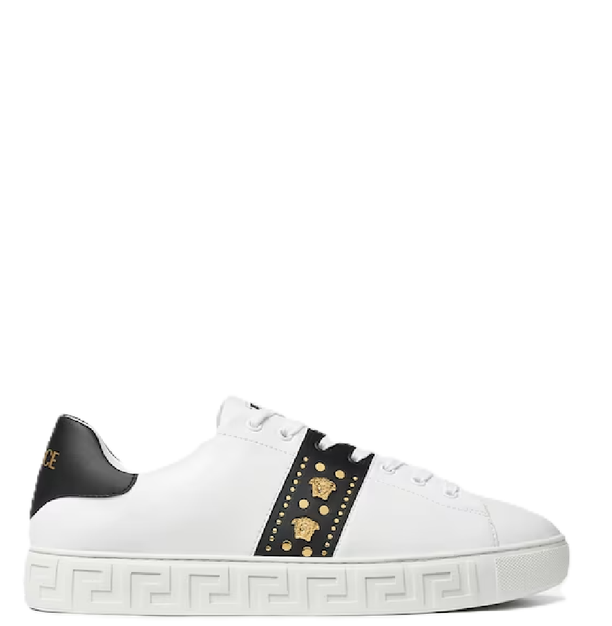  Giày Nam Versace Greca Embellished 'White' 