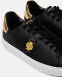  Giày Nam Versace Greca Leather 'Black' 