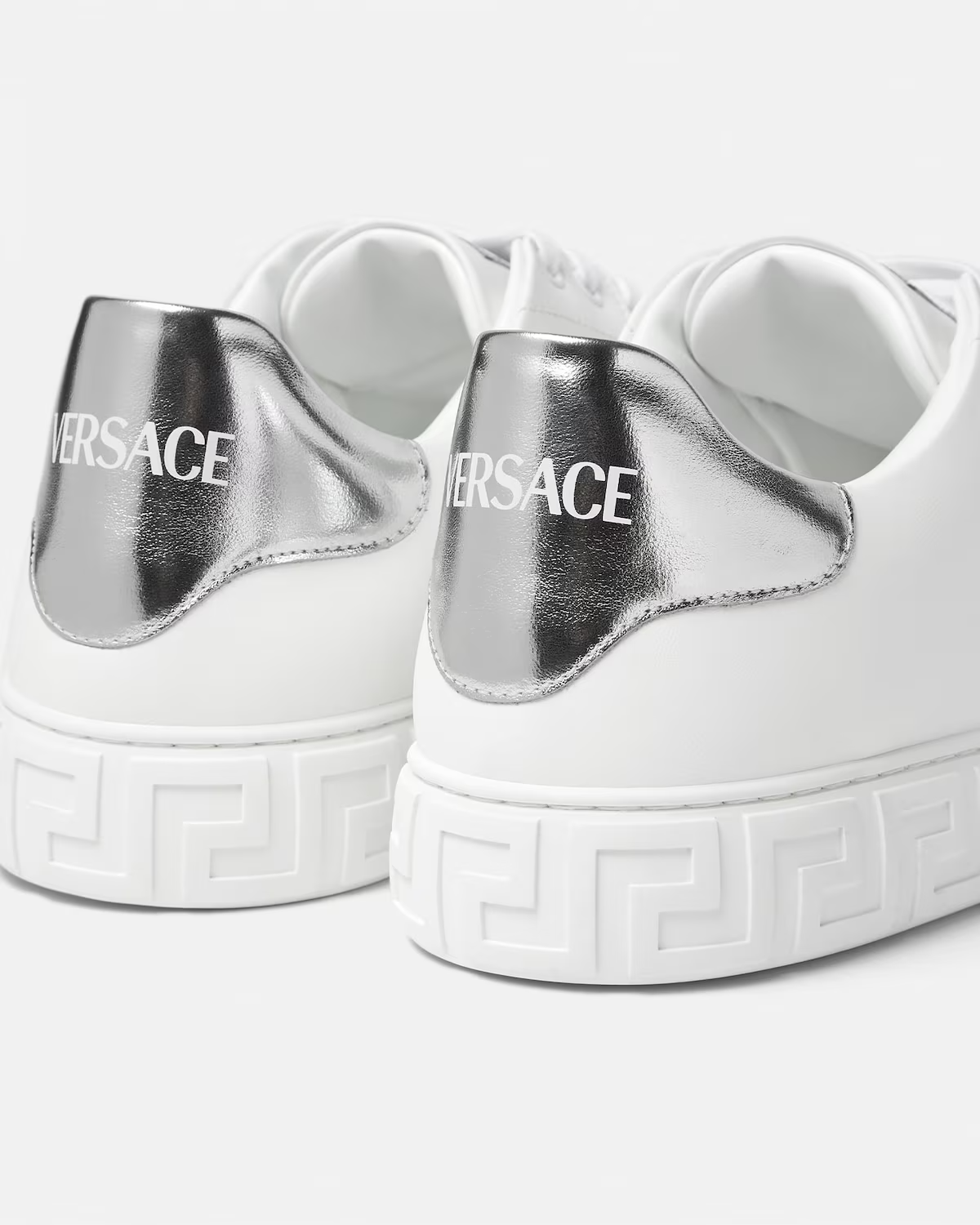  Giày Nam Versace Greca Leather 'White' 