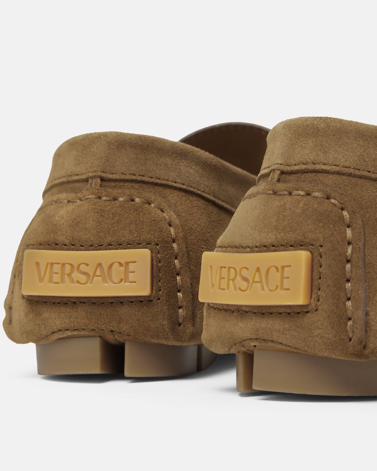  Giày Nam Versace La Medusa Suede 'Black' 