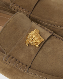  Giày Nam Versace La Medusa Suede 'Black' 