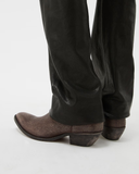  Giày Nam Versace Tigre Leather Texan 'Brown' 