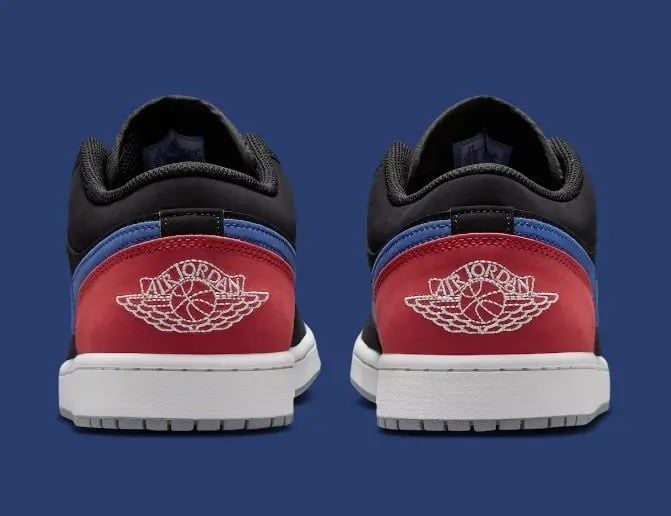  Giày Nike Air Jordan 1 Low 'Black' 