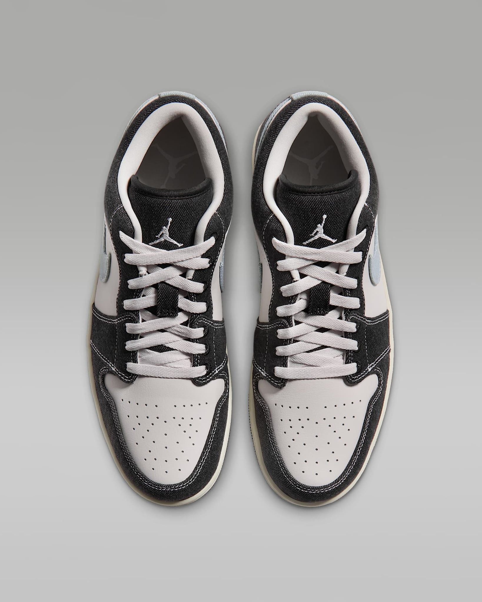  Giày Nike Air Jordan 1 Low 'Black Light Armory Blue' 