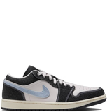  Giày Nike Air Jordan 1 Low 'Black Light Armory Blue' 