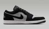  Giày Nike Air Jordan 1 Low 'Black White Grey' 