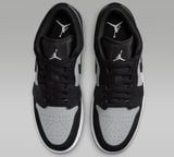  Giày Nike Air Jordan 1 Low 'Black White Grey' 