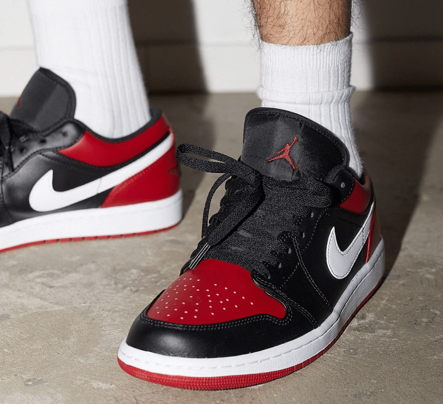  Giày Nike Air Jordan 1 Low GS 'Alternate Bred Toe' 