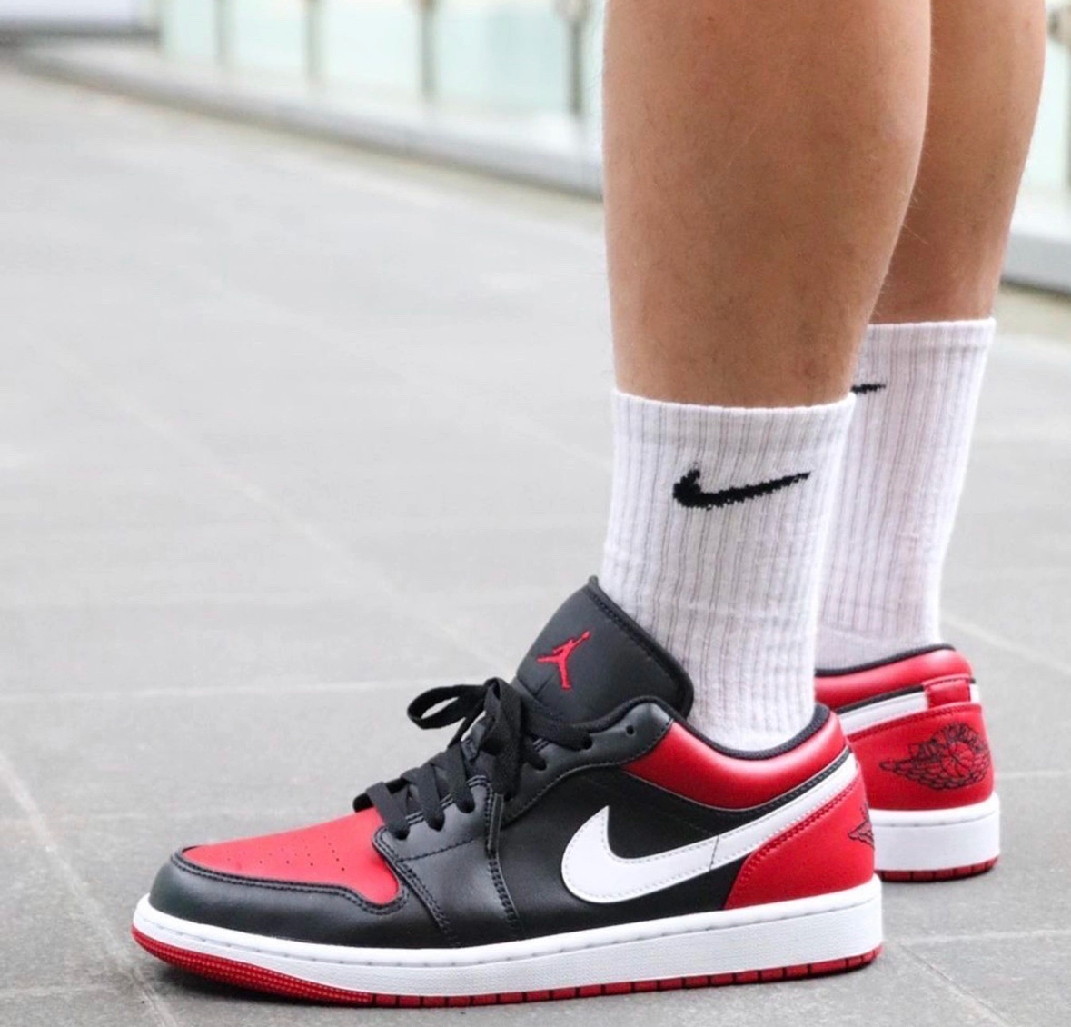  Giày Nike Air Jordan 1 Low GS 'Alternate Bred Toe' 