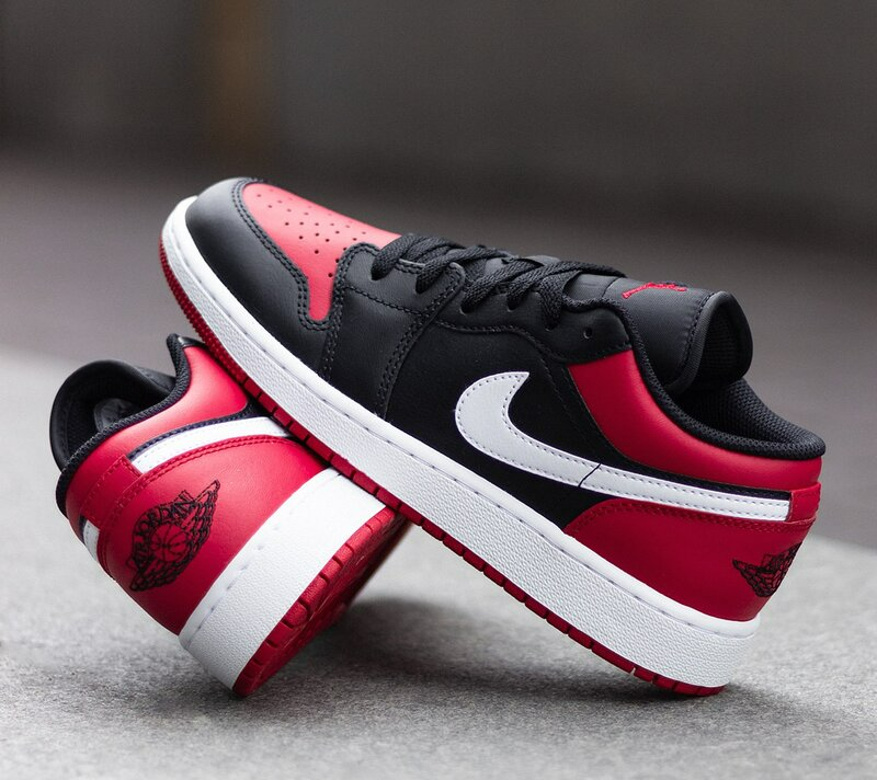 Giày Nike Air Jordan 1 Low GS 'Alternate Bred Toe' 