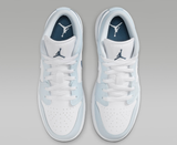  Giày Nike Air Jordan 1 Low GS 'Aura Squadron Blue' 