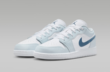  Giày Nike Air Jordan 1 Low GS 'Aura Squadron Blue' 