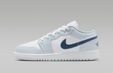 Giày Nike Air Jordan 1 Low GS 'Aura Squadron Blue' 