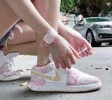  Giày Nike Air Jordan 1 Low GS 'Strawberry Ice Cream' 