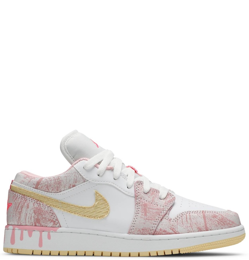  Giày Nike Air Jordan 1 Low GS 'Strawberry Ice Cream' 