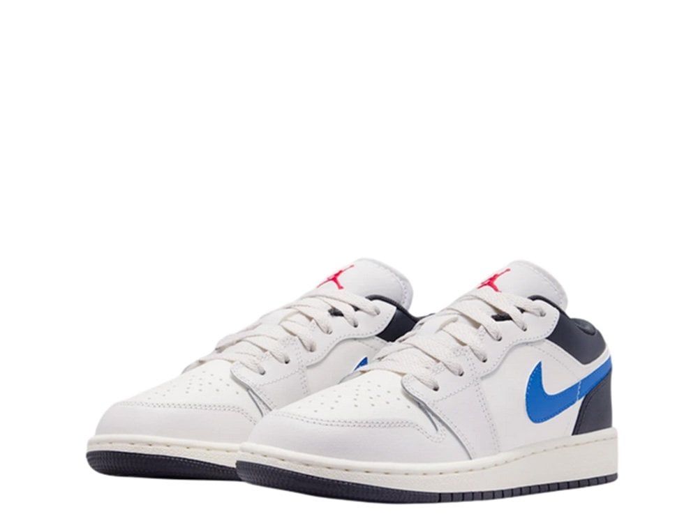  Giày Nike Air Jordan 1 Low (GS) 'White' 