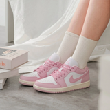  Giày Nike Air Jordan 1 Low 'Iced Carmine White' 