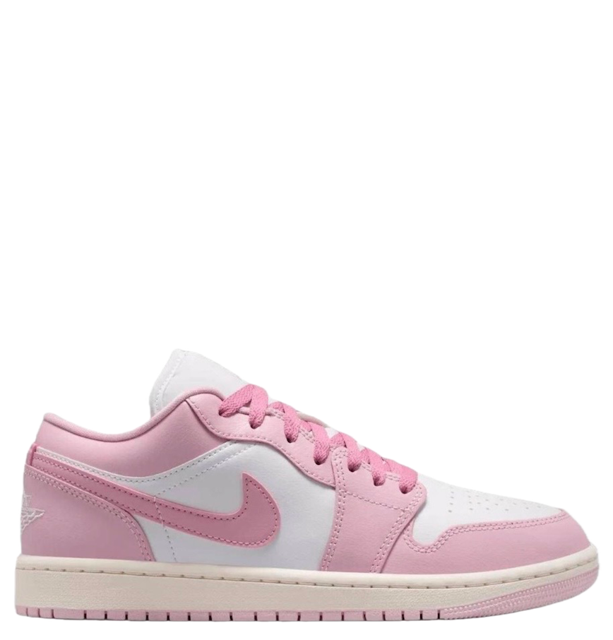 Giày Nike Air Jordan 1 Low 'Iced Carmine White' 