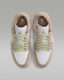  Giày Nike Air Jordan 1 Low 'Khaki Olive Aura' 