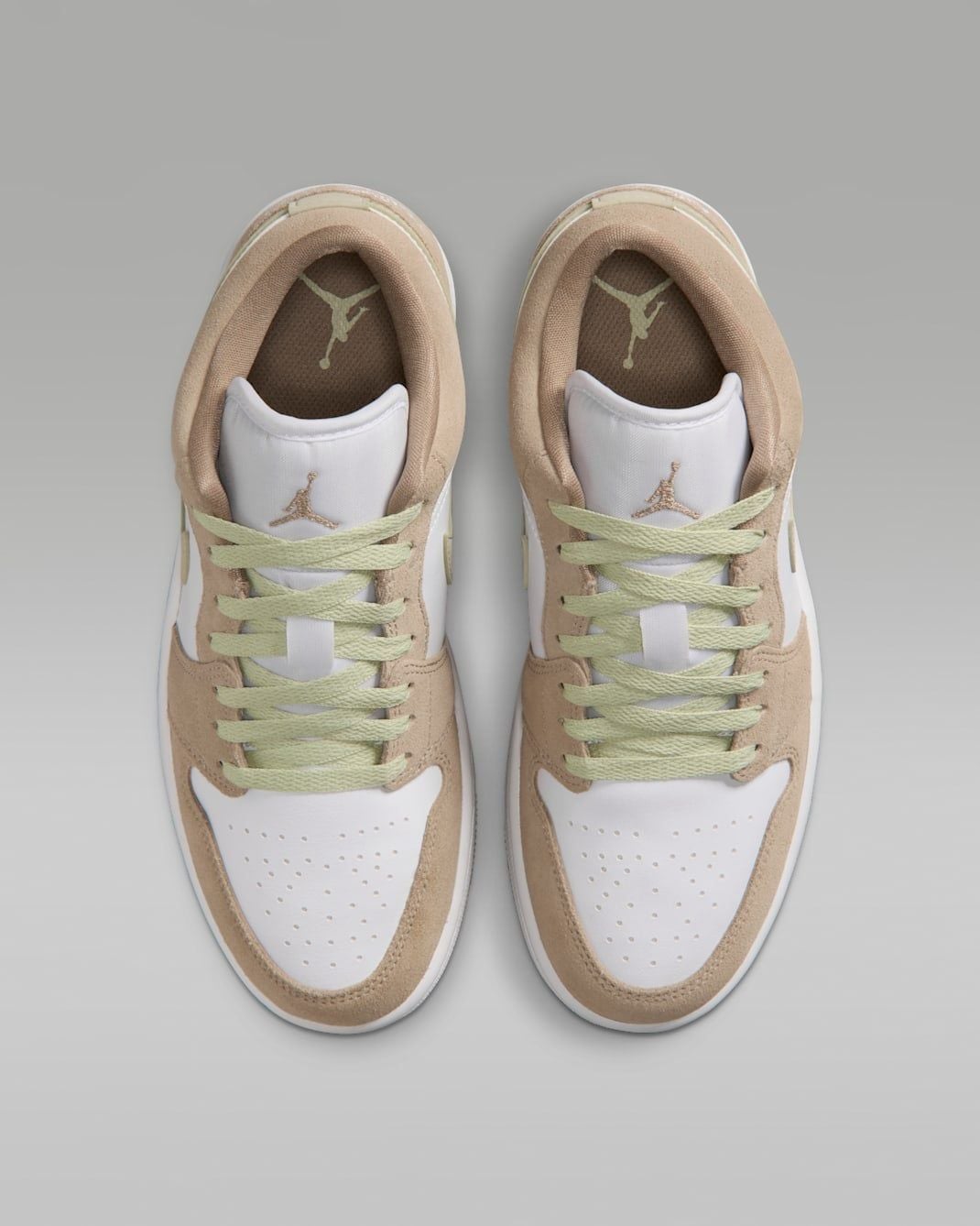  Giày Nike Air Jordan 1 Low 'Khaki Olive Aura' 