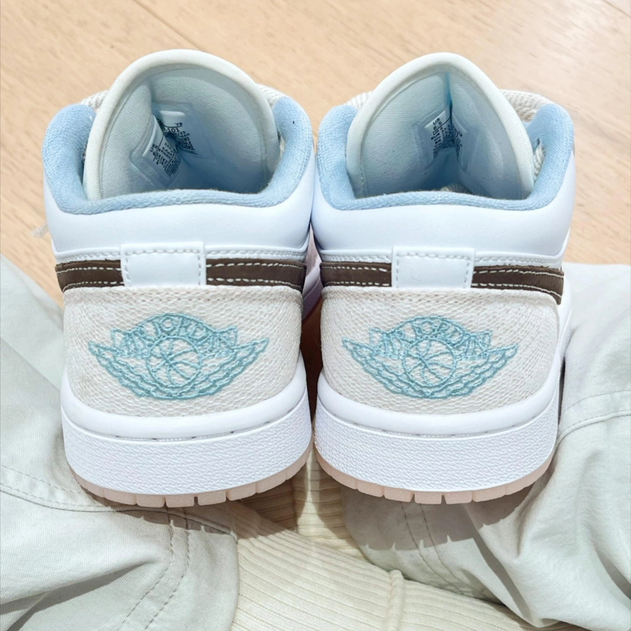  Giày Nike Air Jordan 1 Low 'Light Soft Pink' 