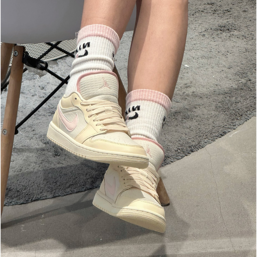  Giày Nike Air Jordan 1 Low 'Linen' 