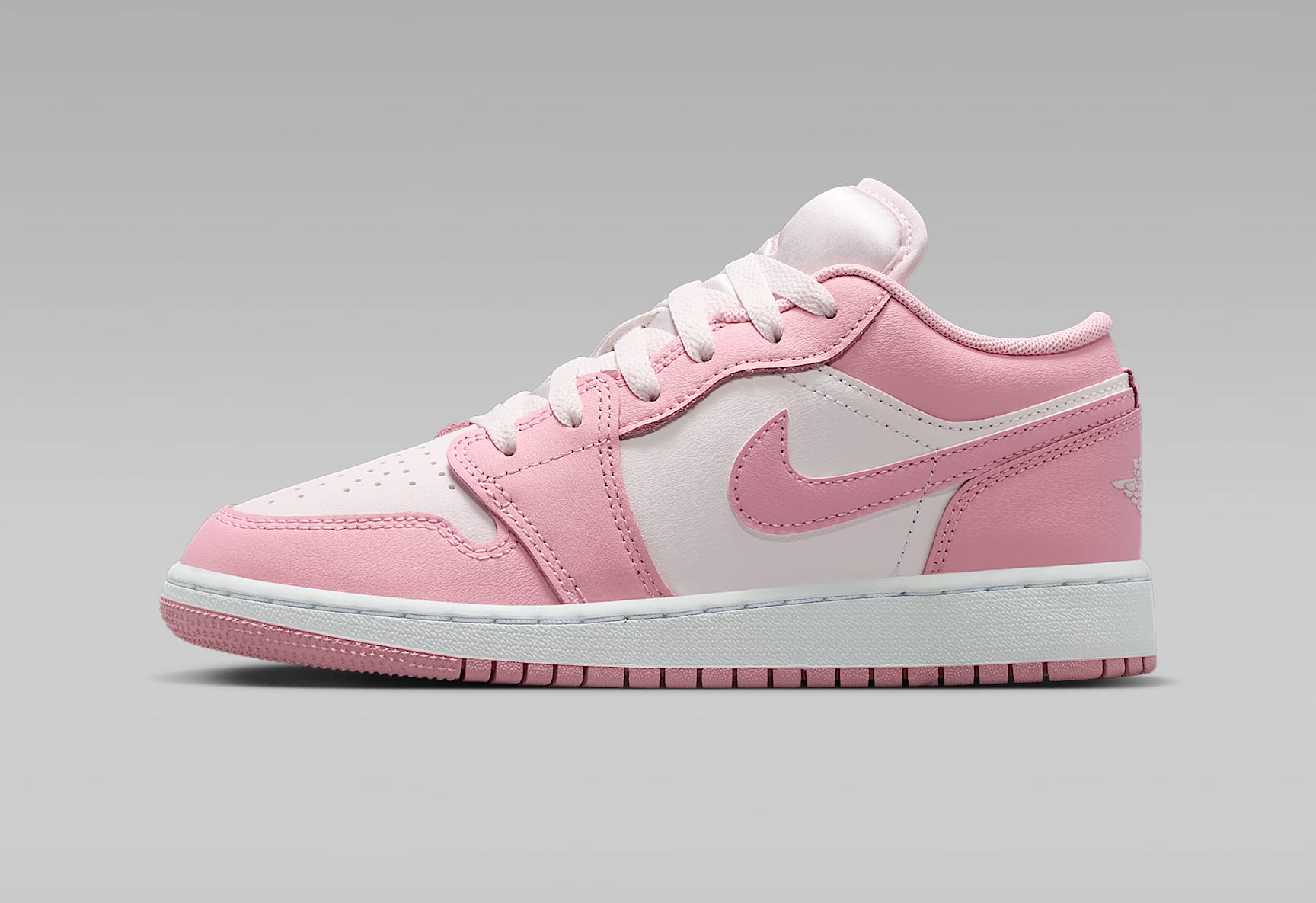  Giày Nike Air Jordan 1 Low 'Medium Soft Pink White' 