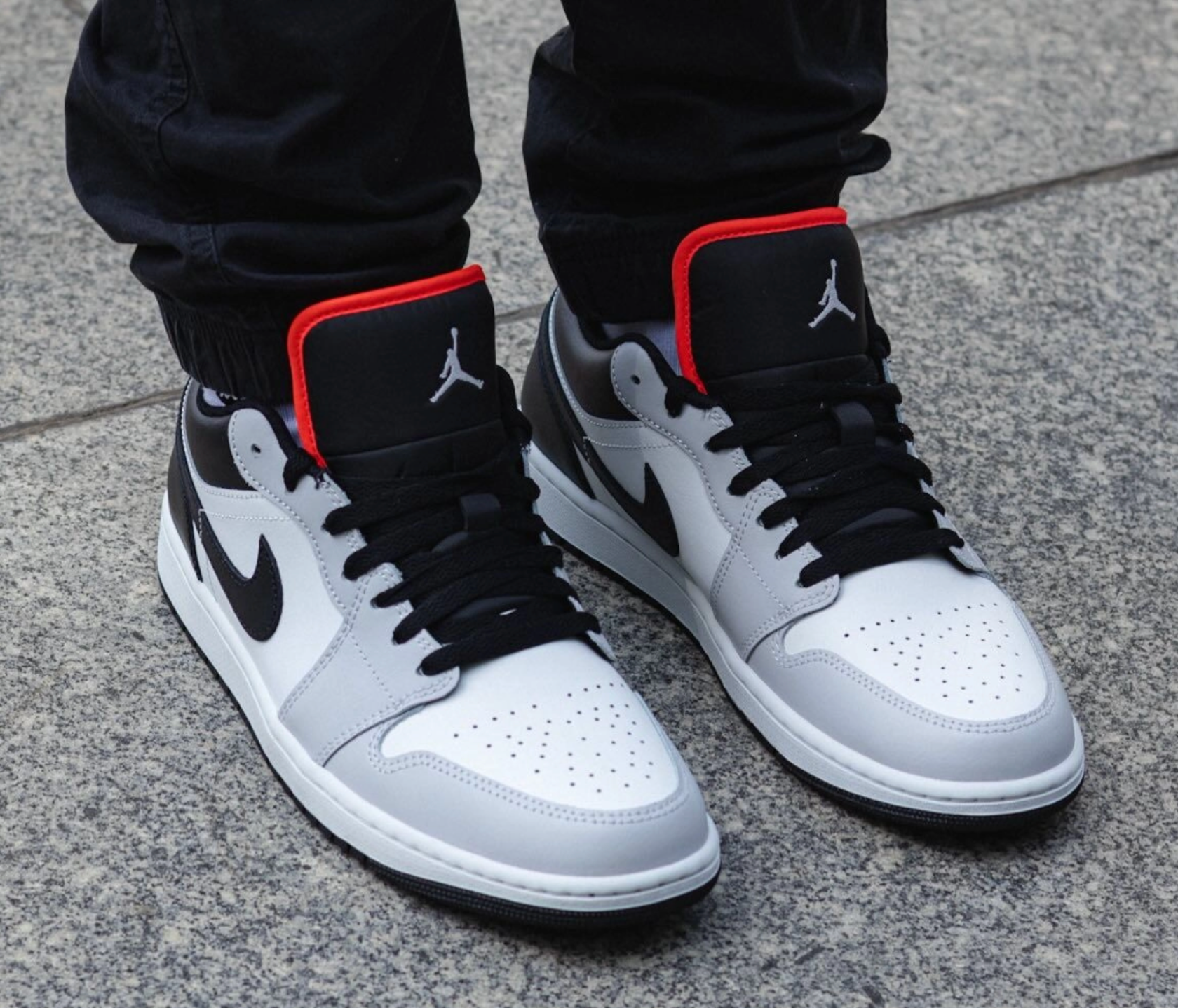  Giày Nike Air Jordan 1 Low 'Neutral Grey Infrared' 