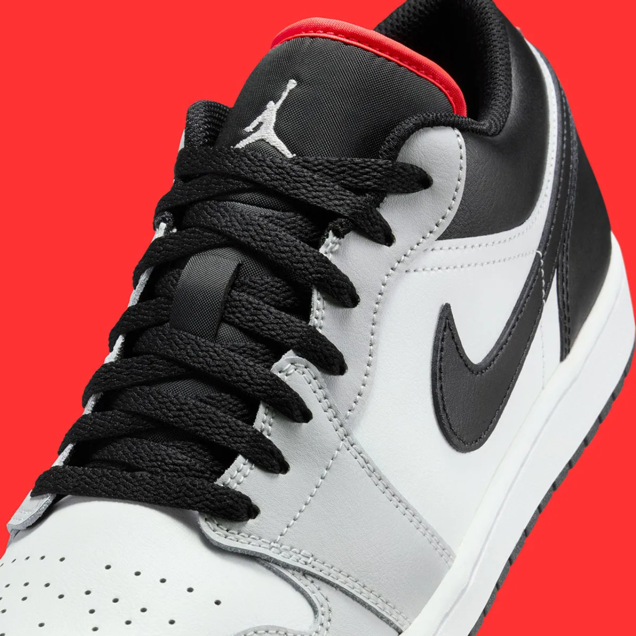  Giày Nike Air Jordan 1 Low 'Neutral Grey Infrared' 