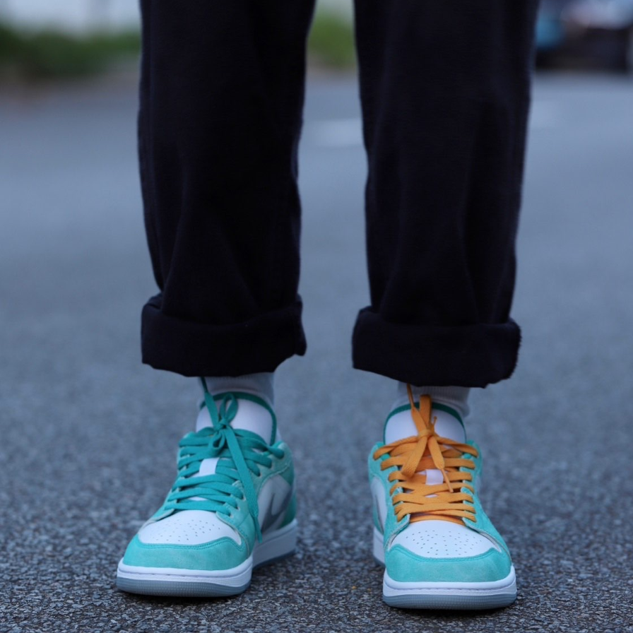  Giày Nike Air Jordan 1 Low 'New Emerald' 