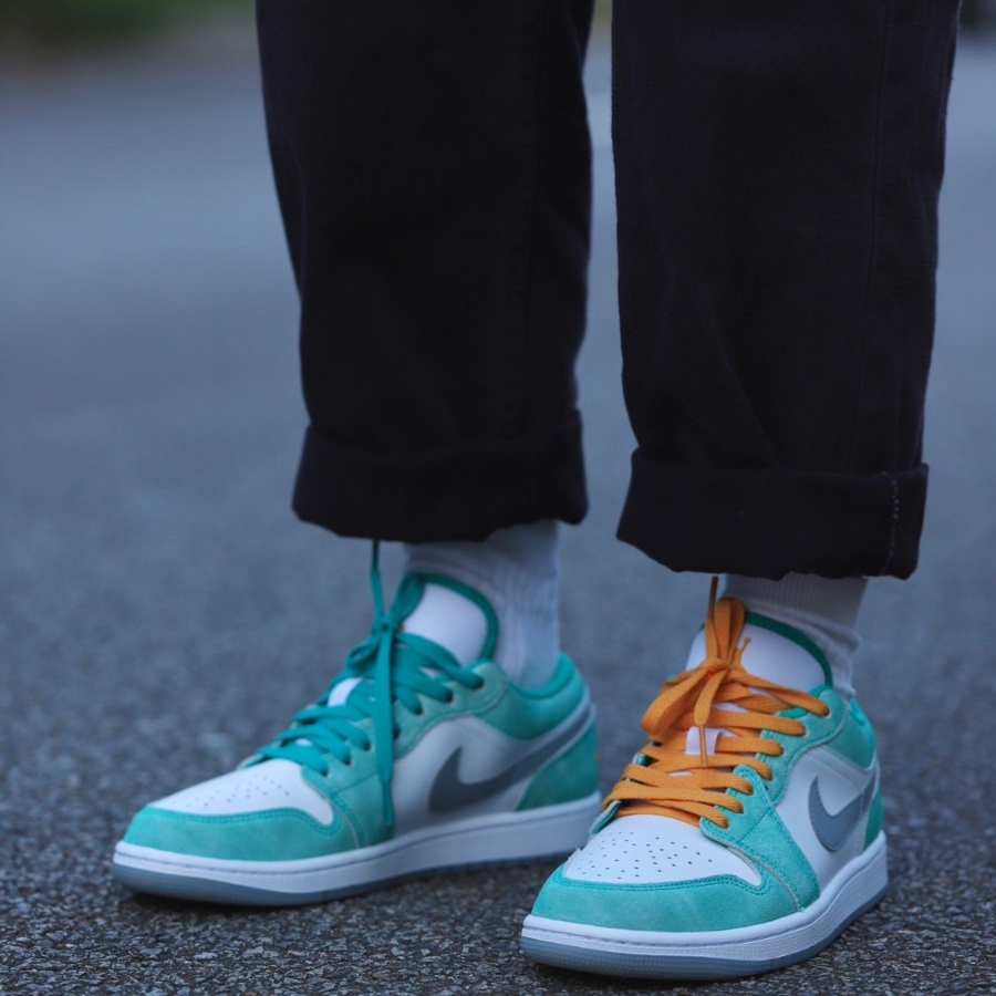  Giày Nike Air Jordan 1 Low 'New Emerald' 