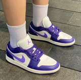  Giày Nike Air Jordan 1 Low 'Purple Sail' 