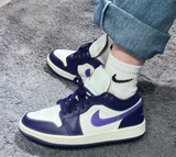  Giày Nike Air Jordan 1 Low 'Purple Sail' 