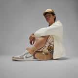  Giày Nike Air Jordan 1 Low 'Red College Grey' 