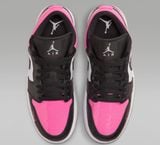 Giày Nike Air Jordan 1 Low SE 'Black Pinksicle Patent' 