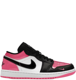  Giày Nike Air Jordan 1 Low SE 'Black Pinksicle Patent' 