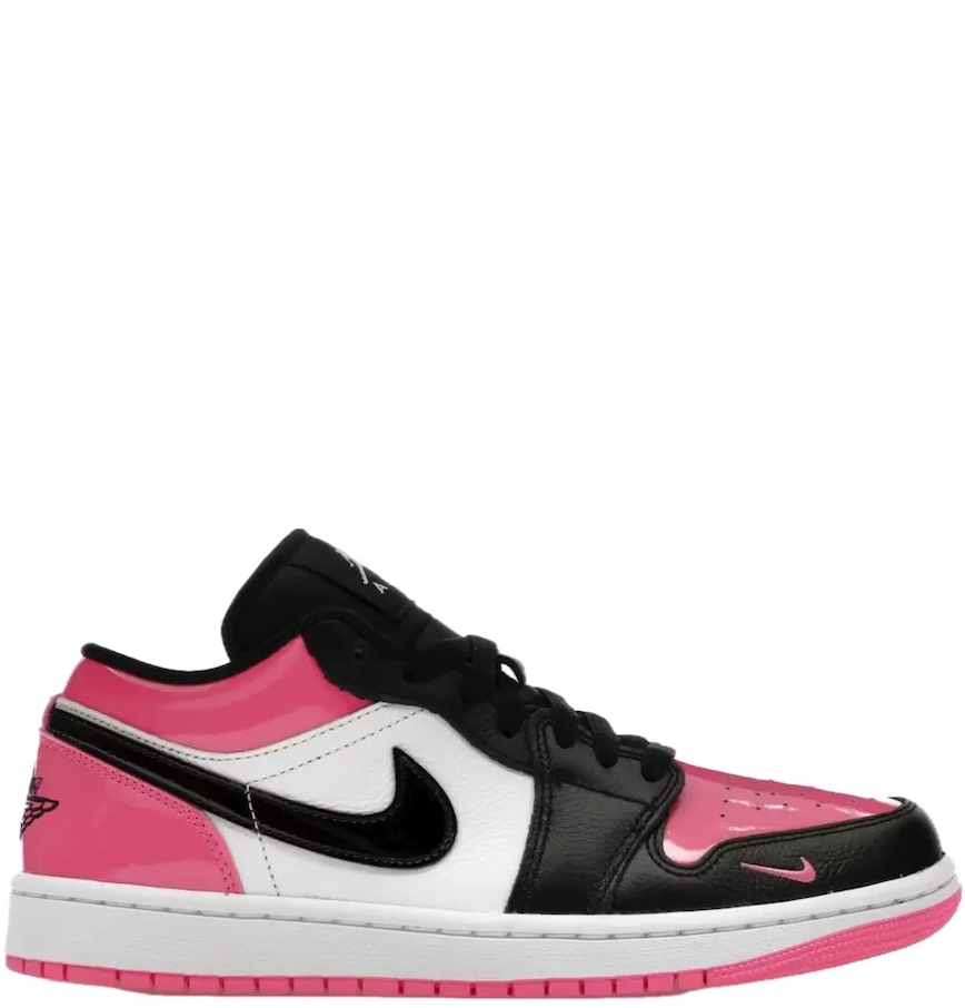  Giày Nike Air Jordan 1 Low SE 'Black Pinksicle Patent' 