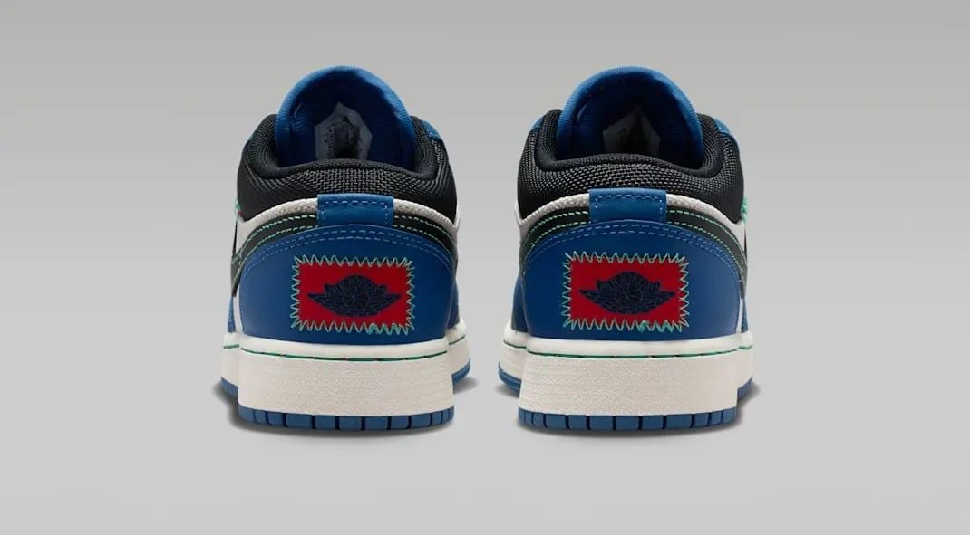  Giày Nike Air Jordan 1 Low SE 'Blue Black' 