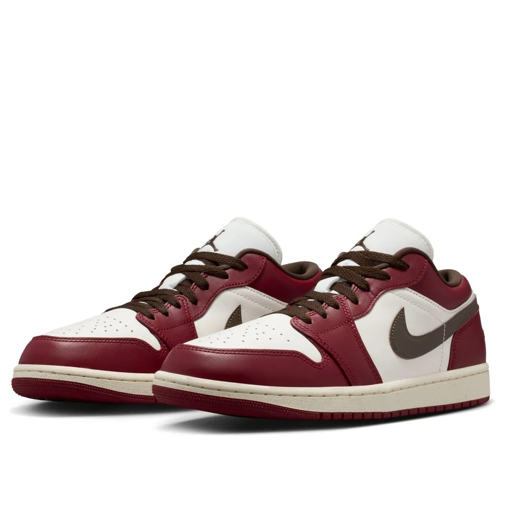  Giày Nike Air Jordan 1 Low SE 'Brown Team Red' 