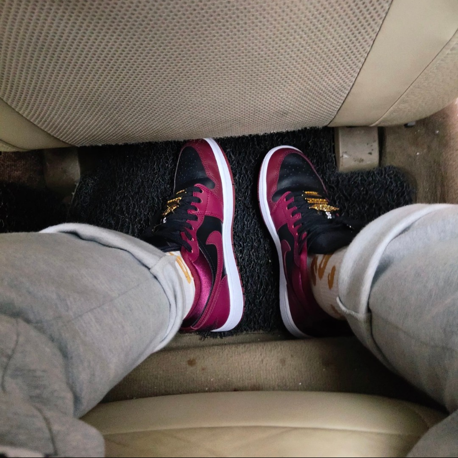  Giày Nike Air Jordan 1 Low SE 'Dark Beetroot' 