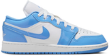 Giày Nike Air Jordan 1 Low SE GS 'Legend Blue Patent' 