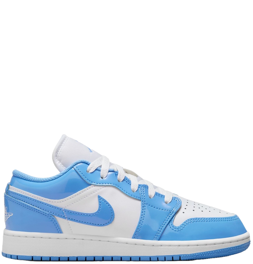  Giày Nike Air Jordan 1 Low SE GS 'Legend Blue Patent' 