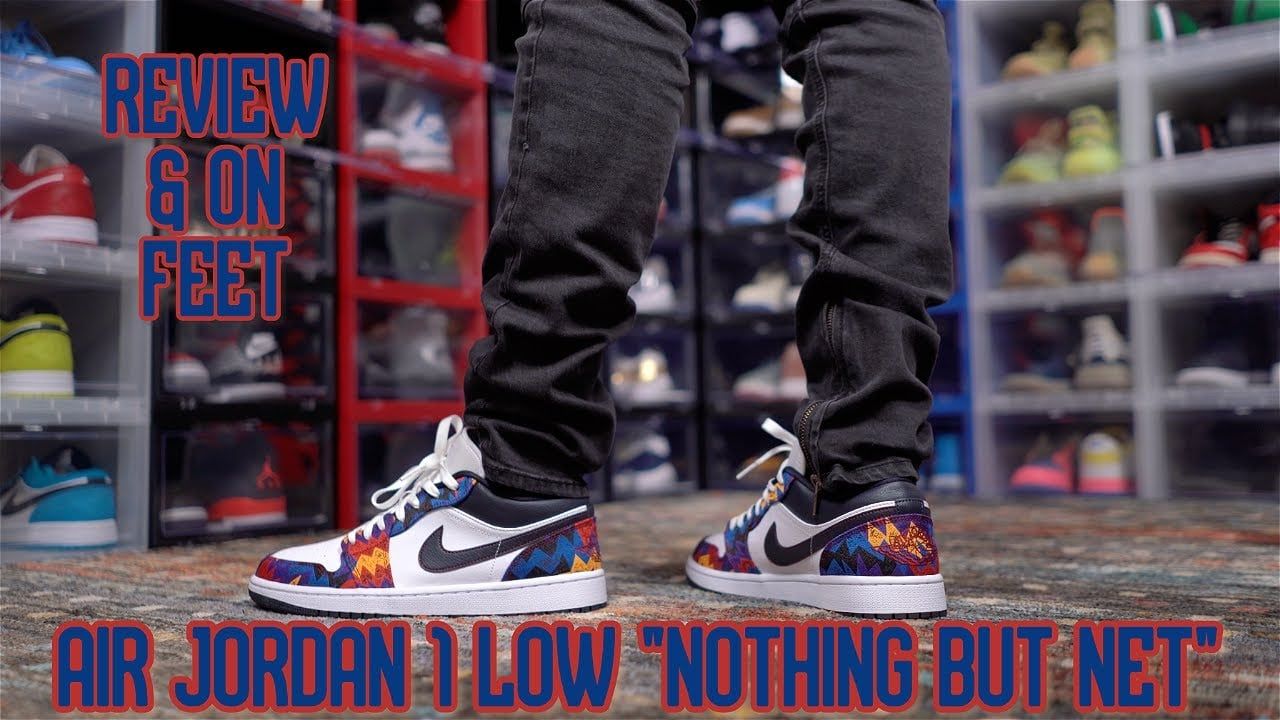  Giày Nike Air Jordan 1 Low SE 'Nothing But Net' 
