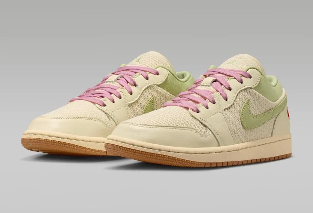  Giày Nike Air Jordan 1 Low SE 'Olive Aura' 
