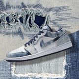  Giày Nike Air Jordan 1 Low SE 'Washed Denim' 