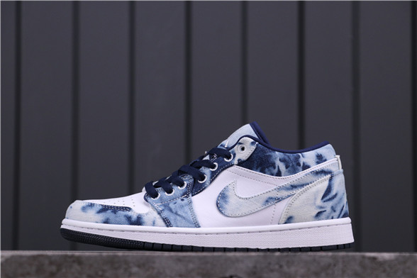  Giày Nike Air Jordan 1 Low SE 'Washed Denim' 