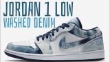  Giày Nike Air Jordan 1 Low SE 'Washed Denim' 