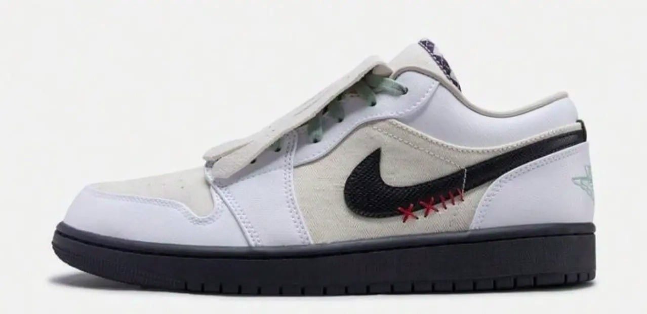  Giày Nike Air Jordan 1 Low SE 'White' 