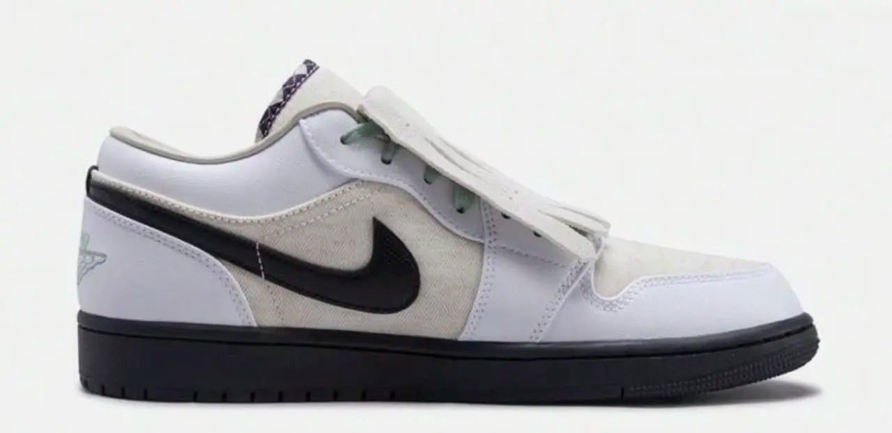  Giày Nike Air Jordan 1 Low SE 'White' 