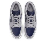  Giày Nike Air Jordan 1 Low 'Tech Grey College Navy' 